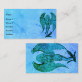 Angel , Stift Kunst in Marmor Design Visitenkarte (Vorne/Hinten)