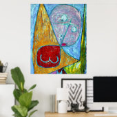 Angel Still Feminine Poster (Heimbüro)