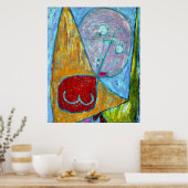 Angel Still Feminine Poster (Küche)