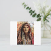 Angel-Studie Postkarte (Stehend Vorderseite)