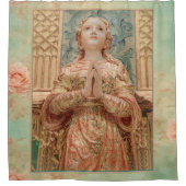 Angel Stylish Print Bathroom Deco Duschvorhang (Vorderseite)