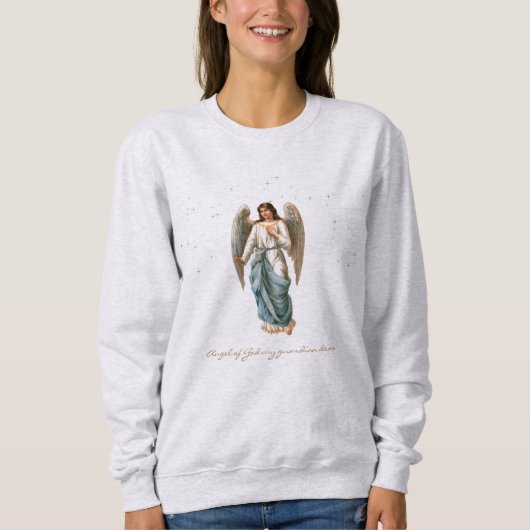 Angel Sweatshirt, grau, Frauenwächter Sweatshirt (Vorderseite)