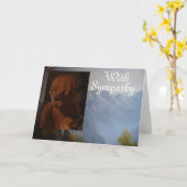 Angel Sympathy Card Karte (Gelbe Blume)