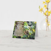 Angel Sympathy Card Karte (Gelbe Blume)