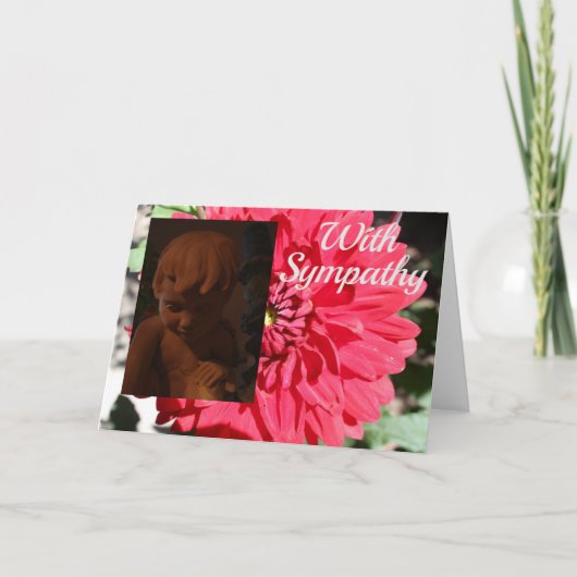 Angel Sympathy Card Karte (Vorderseite)