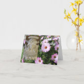 Angel Sympathy Card Karte (Gelbe Blume)