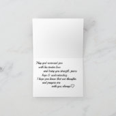 Angel Sympathy Card Karte (Innenseite)