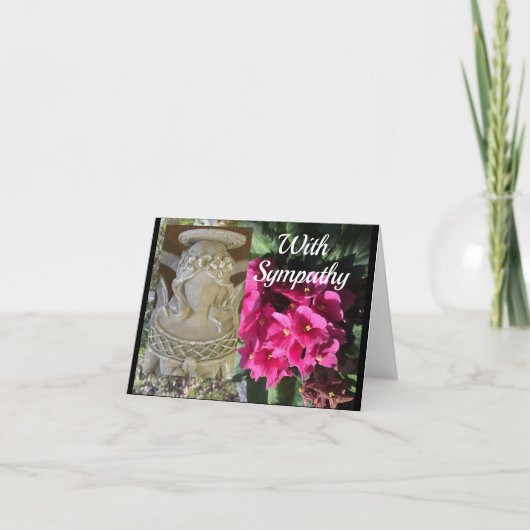 Angel Sympathy Card Karte (Vorderseite)