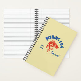 Angel-Tagebuch | Warmes Vintage-Gelb, Rot, Blau Ge Notizblock