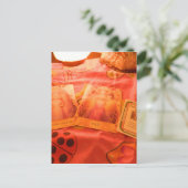 Angel Tarot Cards Postkarte (Stehend Vorderseite)