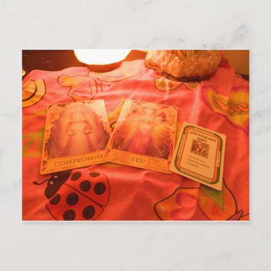 Angel Tarot Cards Postkarte (Vorderseite)