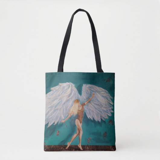 Angel Tasche für Ihre Einkäufe (Vorderseite)