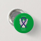 Angel-Taste für Hemiplegik-Migräne Button (Vorne & Hinten)