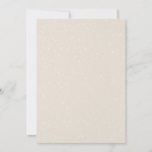 Angel Taufe Geburtstagsfeier Einladung (Rückseite)