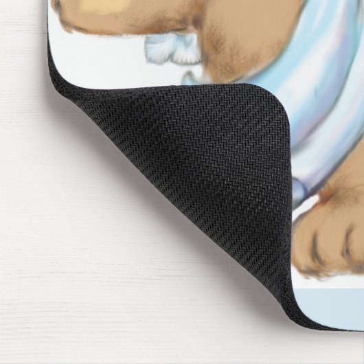 Angel Teddy Bear Mousepad (Ecke)