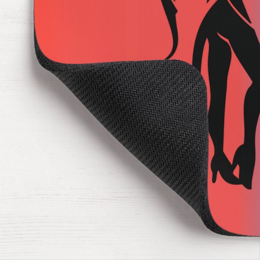 Angel-Teufel Mousepad (Ecke)