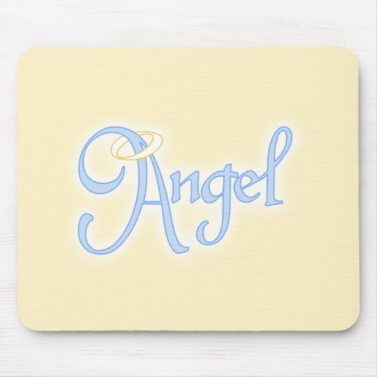 Angel Text Mousepad (Vorne)