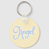 Angel Text Schlüsselanhänger (Vorderseite)