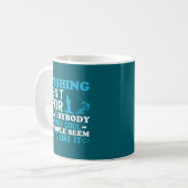 Angel-Thema Kaffeetasse (Vorderseite Links)