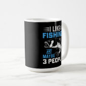 Angel-Thema Kaffeetasse (VorderseiteRechts)