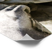 Angel Thinking Leinwand Poster (Ecke)