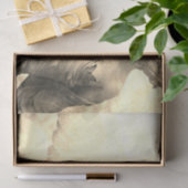 ANGEL TISSUPAPIER IN GELB SEIDENPAPIER (Geschenk)