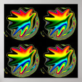 Angel Trails art Poster (Vorne)