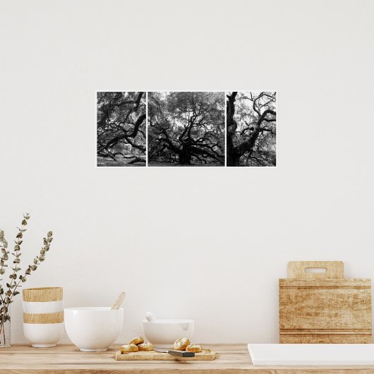 Angel Tree Collage Poster (Küche)