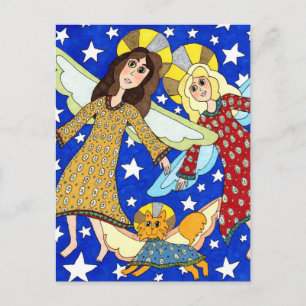 Angel Trio Postkarte