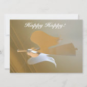 Angel-Trompeten Einladung (Vorderseite)