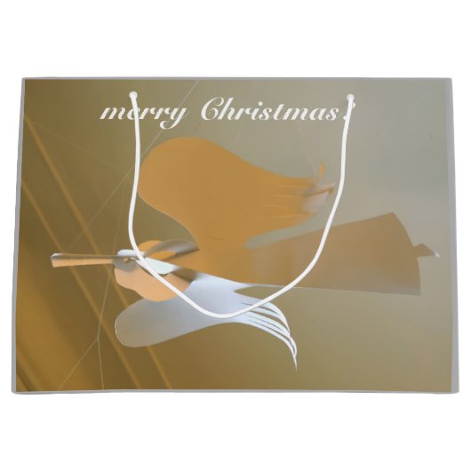 Angel-Trompeten Große Geschenktüte (Vorderseite)