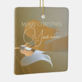 Angel-Trompeten Keramikornament (Rechts)