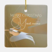 Angel-Trompeten Keramikornament (Rückseite)