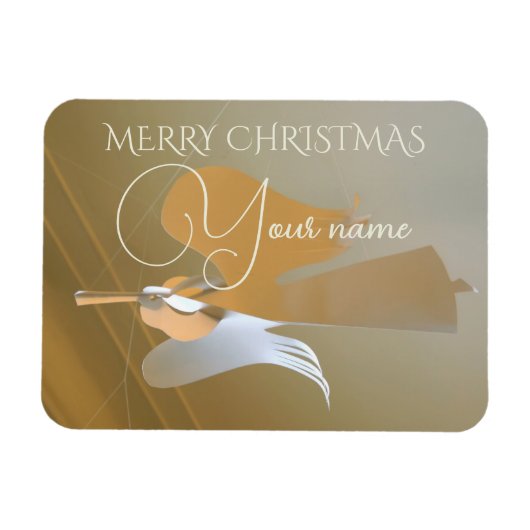 Angel-Trompeten Magnet (Horizontal)