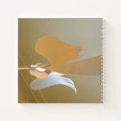 Angel-Trompeten Notizblock (Rückseite)