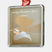 Angel-Trompeten Ornament Aus Metall (Links)