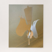 Angel-Trompeten Puzzle (Vertikal)