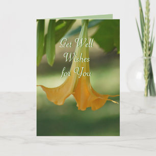 Angel Trumpet Begrüßung anpassen Karte