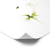 Angel Trumpet-Blume Poster (Ecke)