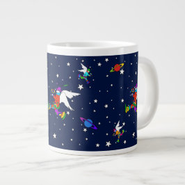 Angel Typs Starry Night (Mitternacht) Jumbo-Tasse