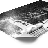 Angel Uhren über Church Friedhof Foto Print (Ecke)