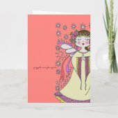 Angel Ukrainische Volkskunst Karte (Rückseite)