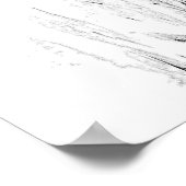 Angel, um über Ihre Schwarz-weißen Wings Zitat zu Poster (Ecke)