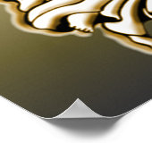 Angel und Freude an der Rolle der Welt Poster (Ecke)