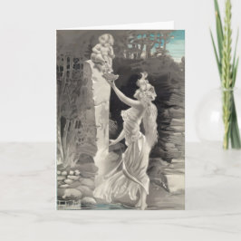 Angel und Goddess Valentine Karte