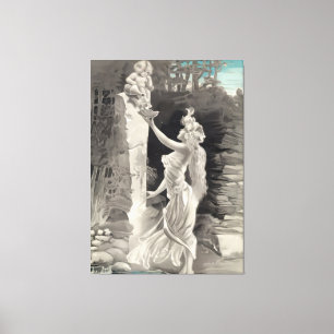 Angel und Goddess Valentine Leinwanddruck