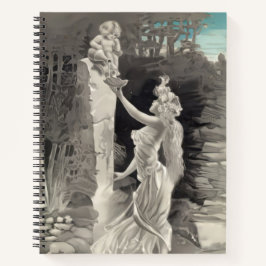 Angel und Goddess Valentine Notizblock