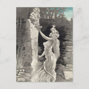 Angel und Goddess Valentine Postkarte