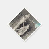 Angel und Goddess Valentine Serviette (Ecke)