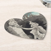 Angel und Goddess Valentine Untersetzer (angewinkelt)